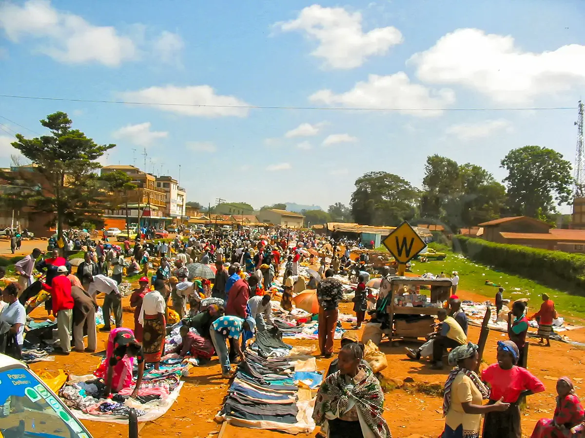 Markt in Kenya