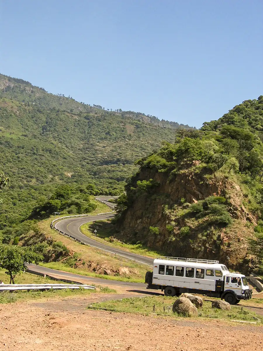 Klim aan de westflank van de East African Rift