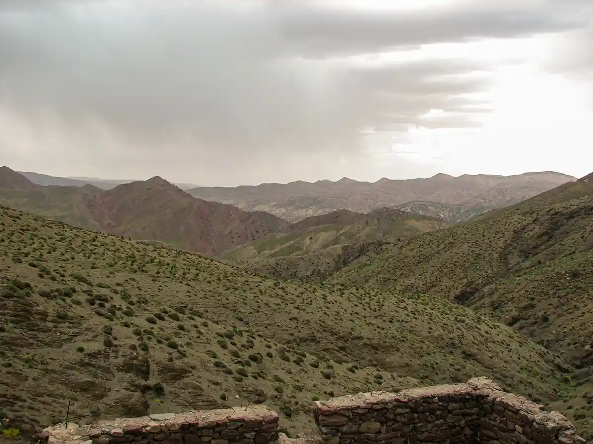 Zicht vanaf Col du Tichka