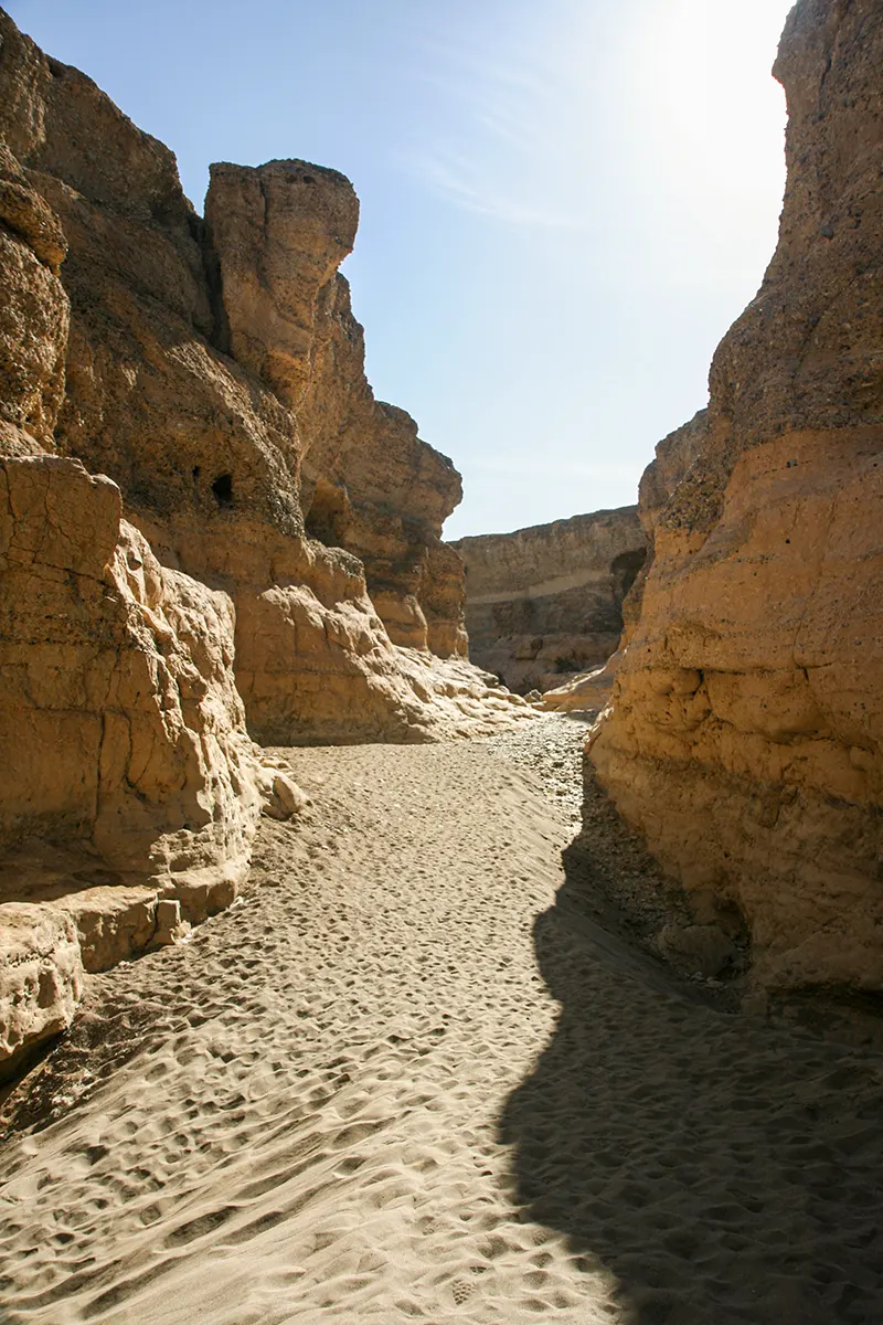 Namibië, Sossusvlei, Sesriem canyon